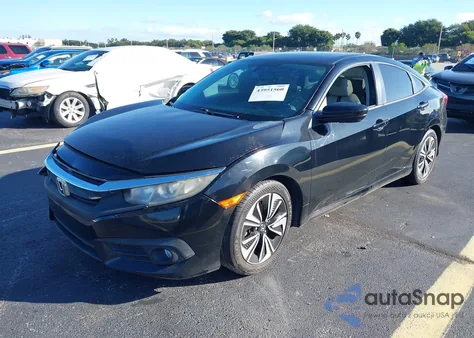 2017 Honda Civic Ex-L from USA, damaged, VIN 19XFC1F72HE015727